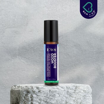 BAM & CO Mood Booster Therapeutic Essential Oil Roll On – Happy & Mood Booster 10ml